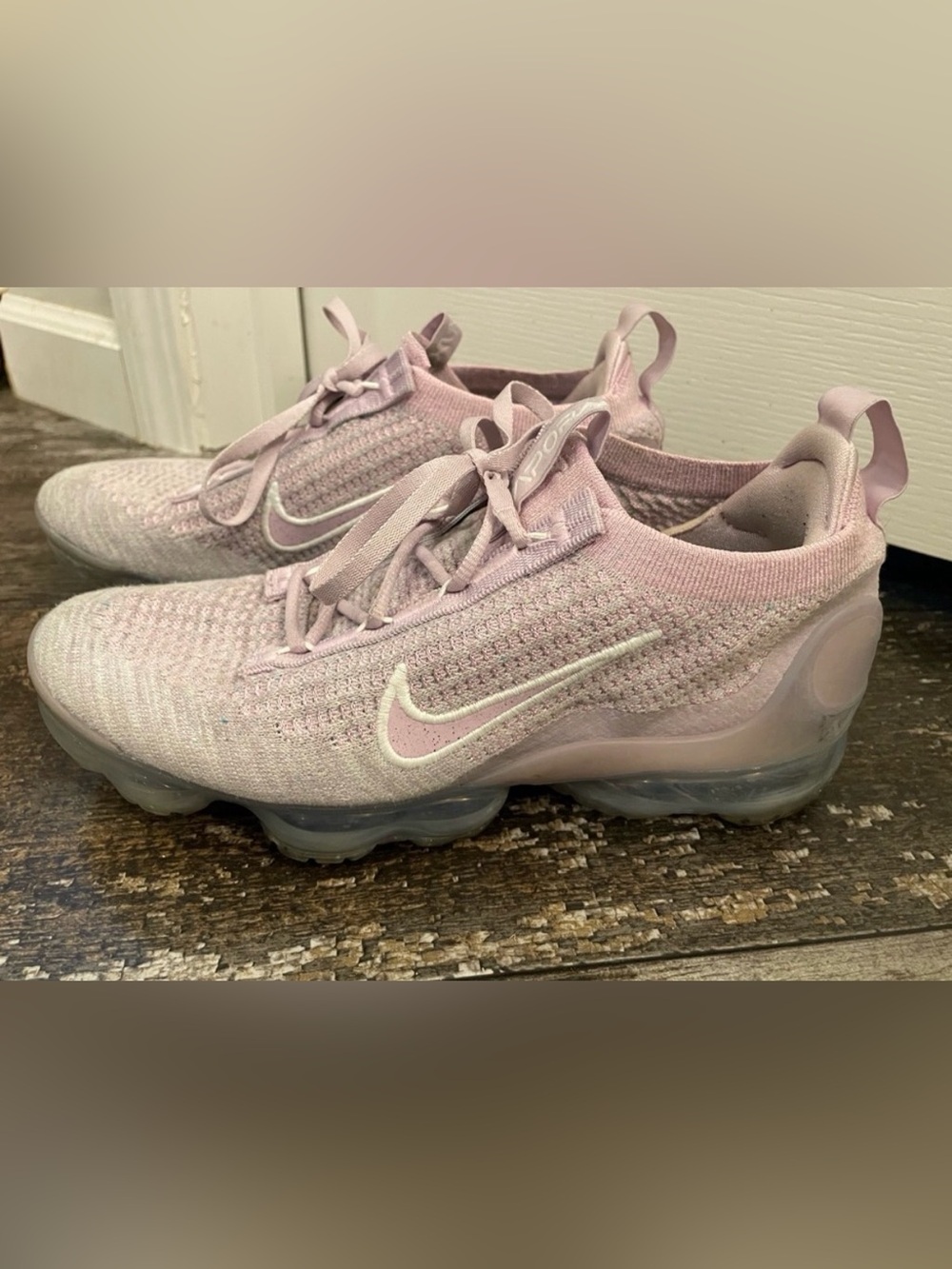 Nike Air VaporMax 2021 FK “Light Arctic Pink” Women’s Size 9 EUC
